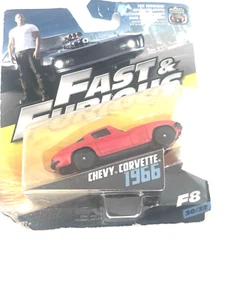 Fast and Furious 1966 F8 Chevy Corvette-30/32 rare new old stock 1.64 diecast A5 - Picture 1 of 6