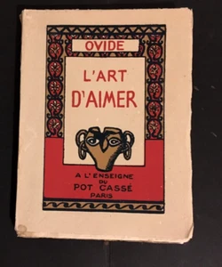 Ovide - L'art d'aimer - édition à l'enseigne du POT CASSE Paris - Imagen 1 de 1