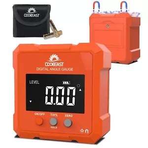 Digital Angle Finder Digital Level Angle Gauge With Backlight & Magnetic Base Co - Picture 1 of 9