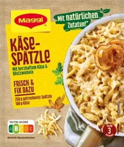 20 x MAGGI Fix Käse-Spätzle / Cheese Spaetzle Salsa Nuovo dalla Germania  - Foto 1 di 1