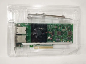 INTEL/DELL X540-T2 10GbE Genuine CONVERGED DUAL PORT NETWORK ADAPTER K7H46/3DFV8 - Picture 1 of 6