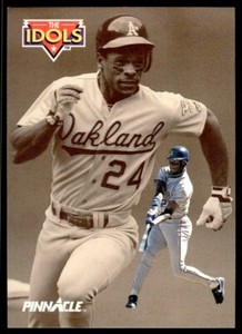 1992 Pinnacle Ken Griffey Jr./Rickey Henderson Seattle Mariners/Oakland