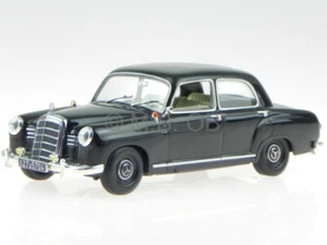Mercedes W120 180 dunkelbraun schwarz Modellauto Minichamps 1:43 - Bild 1 von 4