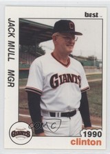 1990 Best Clinton Giants Jack Mull #9