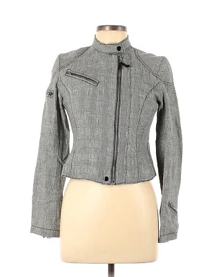 RARO! Chaqueta Blazer Polo Jeans Ralph Lauren Para Mujer 100% Lino Moto Glen Cuadros Foto 1 de 4