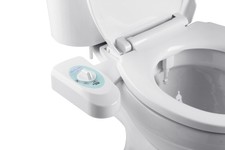 BisBro Deluxe Bidet 1000 Dusch-WC | Aufsatz für Toilettensitz | Taharet  DuschWC