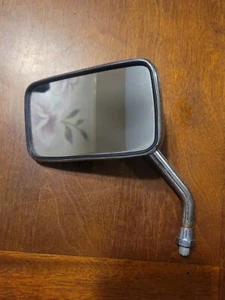 1985 Honda Magna VF500 VF 500 V30 Left Side Mirror OEM silver Chrome  - Picture 1 of 6