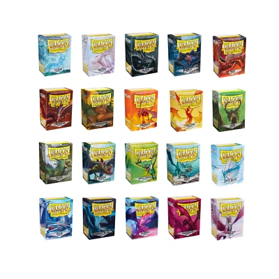 100 x Dragon Shield Standard Size (88 x 63mm) Deck Protector Sleeves Matte - Image 1 of 4