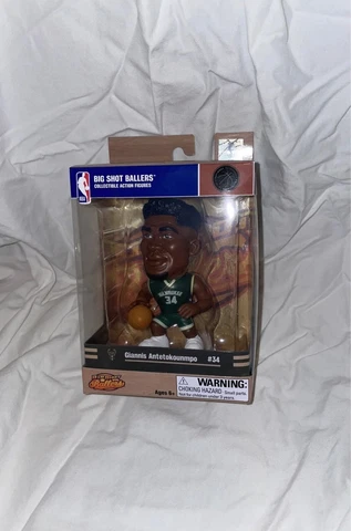 New Giannis Antetokounmpo Big Shot Ballers Basketball Figurine Cover