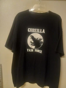 Extremely Rare Godzilla Task Force Graphic Print T-Shirt - Picture 1 of 6