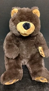 Vintage Plush Chubby Bear Sitting 14" Paradies Collection Toys Stuffed Animal - Picture 1 of 8
