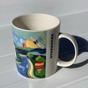 Starbucks Daejeon Korean Coffee Cup City Mug New With Tags No Box - Picture 1 of 6