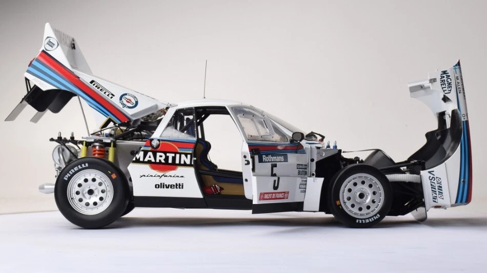 LANCIA 037 N.5 WINN.TDC 1984 ALEN-KIVIMAKI KIT W/LIGHT/SOUND 1:8 - Immagine 1 di 1