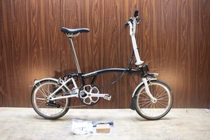 Brompton M6L Folding Bike Mini Velo 16 inch 2x3 Speed Excellent Condition - Picture 1 of 24
