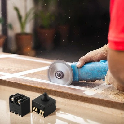 Winkelschleiferschalter Winkelmühle Druckknopfschalter Winkelschleiferschalter - Bild 1 von 4