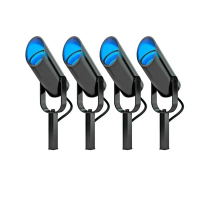 Atomi Smart WiFi LED Spot Lights 4-Pack Starter Kit Color Changing  New Open Box - Image 1 of 4