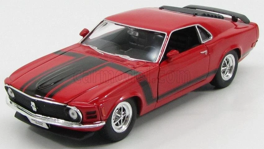 1/24 WELLY - FORD USA - MUSTANG BOSS 302 1970 WE22088R - Immagine 1 di 1