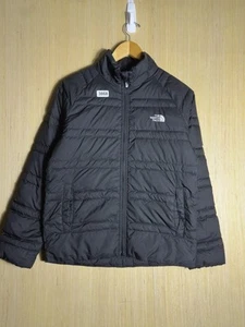 The North Face  Youth Jacket Large Black Long Sleeve Boy's Zip Up 550 Goose Down - Picture 1 of 16