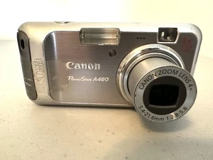 Canon PowerShot A460 Digitalkamera 5.0MP 4x Zoom Kompakt MM Karte getestet funktioniert - Bild 1 von 9