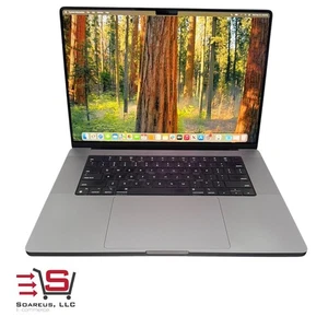 ⭐Apple MacBook Pro 16" A2485 (2021) M1 Max • 32GB • 1TB • 10C/32C• Grigio Siderale ⭐ - Foto 1 di 12