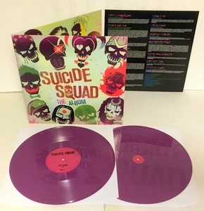 SUICIDE SQUAD 2Lp Vinyl Record WIZ KHALIFA SKRILLEX LIL WAYNE PANIC AT THE DISCO - Bild 1 von 2