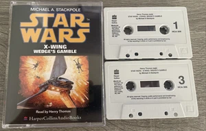 STAR WARS - X-Wing Wedge's Gamble : Michael Stackpole : Double Audio Cassette EX - Picture 1 of 6