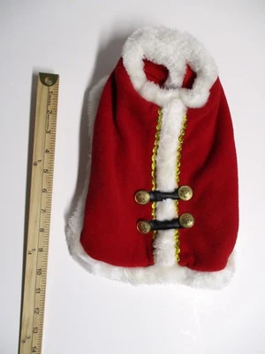 Ropa para perros mascotas pequeña capa SANTA Navidad *ENVÍO GRATUITO Foto 1 de 2