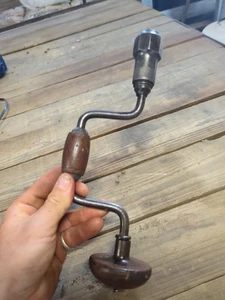 Vintage I. Sorby , Ratchet Brace Hand Drill, Swing Handle - Sheffield Steel - Picture 1 of 17