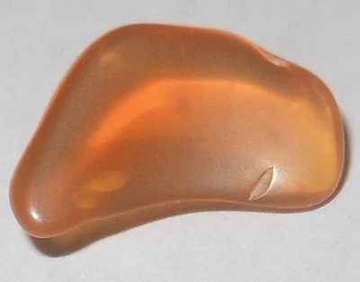 墨西哥火蛋白石 Bonanza 销售 1.65 克拉,宝石 12x8x4 毫米翻滚形状 — 第 1/4 张图片