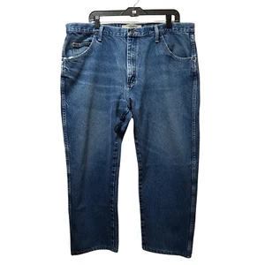 Wrangler Authentics Jeans Men’s 40x26 Blue Straight Leg Denim *READ* - Picture 1 of 7