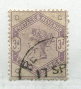 QV 1884 3d lettered GD used - Bild 1 von 1
