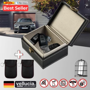 3er SET Keyless Go Schutz Autoschlüssel Taschen und Box RFID Signal Blocker 🛡️ - Bild 1 von 8