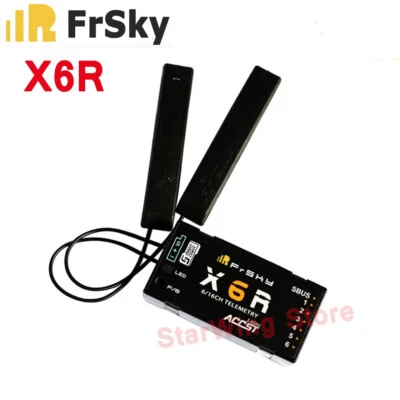 FrSky X6R 2.4G 16CH SBUS RC Receiver PCB Antenna Smart Port Data Return - Image 1 of 4