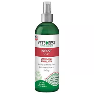 Vet's Best Hot Spot Spray for Dogs 16oz Natural Itch Relief Skin Soother - Picture 1 of 8