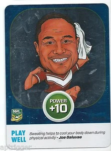 2015 NRL Power Play POWER PLUS Play Well (PC20) Joe GALUVAO - Picture 1 of 1