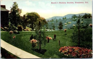 Busch's Sunken Garden, Pasadena, California Postcard - Picture 1 of 2