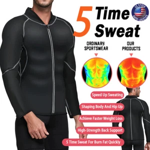 Fajas Para Adelgazar Reductoras Abdomen Tank Tops Faja De Ejercicio Para Hombres - Picture 1 of 17