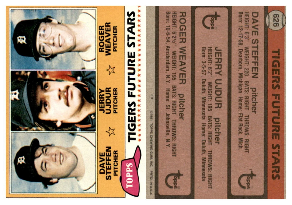 1981 Topps Baseball Cards Complete Your Set U-Pick #'s 601-726 EX-M Free Ship!!! - Image 1 of 1