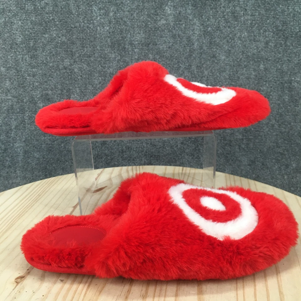 Zapatillas Wondershop Target para hombre 9 mujer 11 sin cordones zueco para mulas planas rojas vacaciones Foto 1 de 4