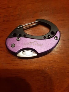 Eddie Bauer Carabiner Pocket Knife NEW - Picture 1 of 5