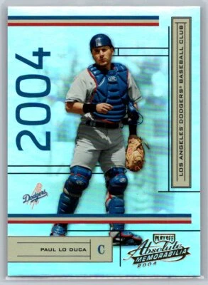 2004  Playoff Absolute Memorabilia #111 Paul Lo Duca 0870 / 1349 - Image 1 of 2