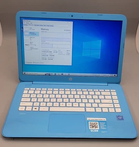HP STREAM - MODEL 7265NGW /INTEL CELERON N3060@1.60GHz/4.0GB DDR3-32GB SD - Picture 1 of 14