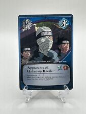 🔥Naruto CCG-Appearance of Unknown Rivals-M-051-Coils Of The Snake-M/NM!🔥