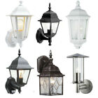 Garden Wall Lanterns Traditional Outdoor Lights with Optional LED Bulb and PIR
