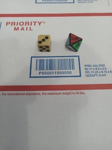 Scene It Pirates of the Caribbean Set of Game Dice Replacement Parts - Picture 1 of 1