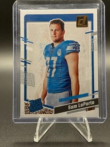 2023 Panini Donruss - Rated Rookie Portrait Sam LaPorta #12 (RC) - Picture 1 of 3