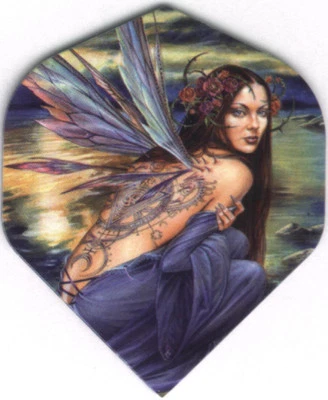 TON JUNKIE DARTS The Woodland Queen Dart Flights: 3 per set