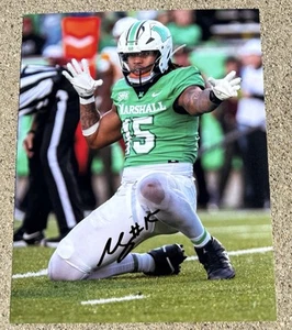 MIKE GREEN Marshall SIGNED 8x10 Photo BALTIMORE RAVENS - Picture 1 of 1