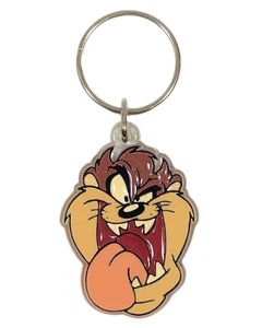 Looney Tunes Taz Tasmanian Devil 1997 USA Keychain Warner Bros Cartoon Character - Picture 1 of 3
