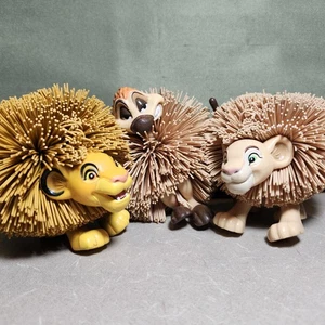 Vintage Disney The Lion King Koosh Ball Lot Of 3 Simba Nala Timon 90s Toy 1994 - Picture 1 of 4